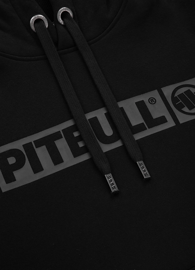 Bluza męska z kapturem Pitbull Pit Bull Hilltop 24 hooded czarna