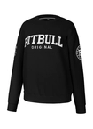 Bluza damska oversize Pitbull Pit Bull Tyrian crewneck czarna