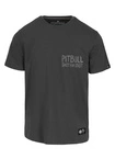 Koszulka męska T-Shirt Pit Bull Pitbull Shot For Shot grafitowa szara