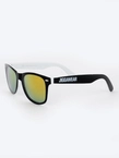 Okulary przeciwsłoneczne Jigga Wear Name Contrast Wayfarer czarno/biało/żółte