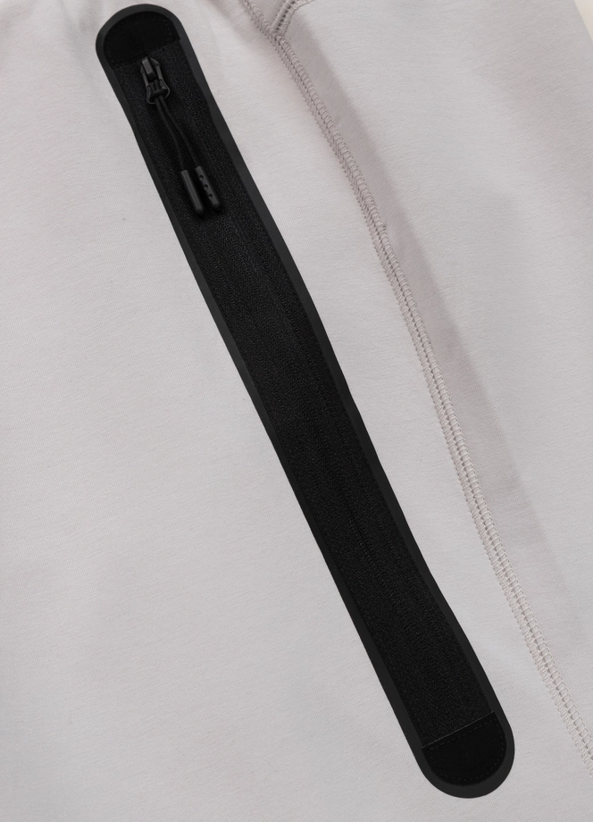 Spodenki szorty dresowe męskie Pitbull Dogwood Pocket złamana biel