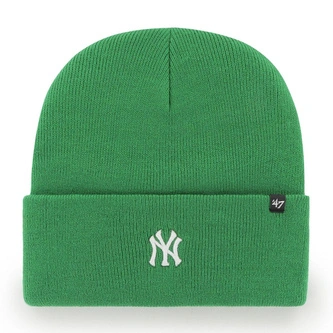 Czapka zimowa unisex 47 Brand MLB New York Yankees Small zielona