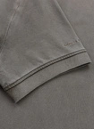 Koszulka męska Polo Pitbull Pique Small Logo Washed brązowa