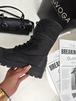 Buty botki damskie Olavoga Lunar czarne