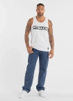 Koszulka męska tank top Pitbull Hilltop biała