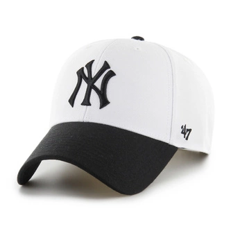 Czapka z daszkiem 47 Brand MLB New York Yankees biało/czarna