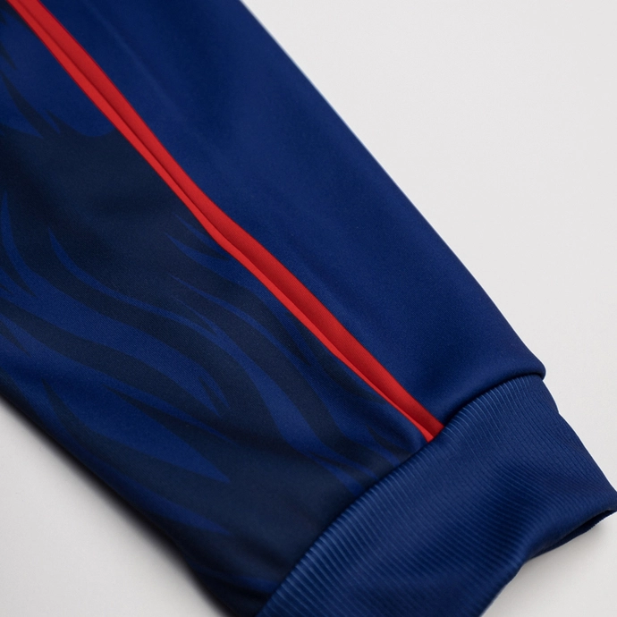 Spodnie męskie dresowe Dudek P56 Palę Sobie Grass Lion Football granatowe