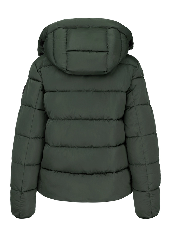 Kurtka damska zimowa Pit Bull Amalia ciemno zielona