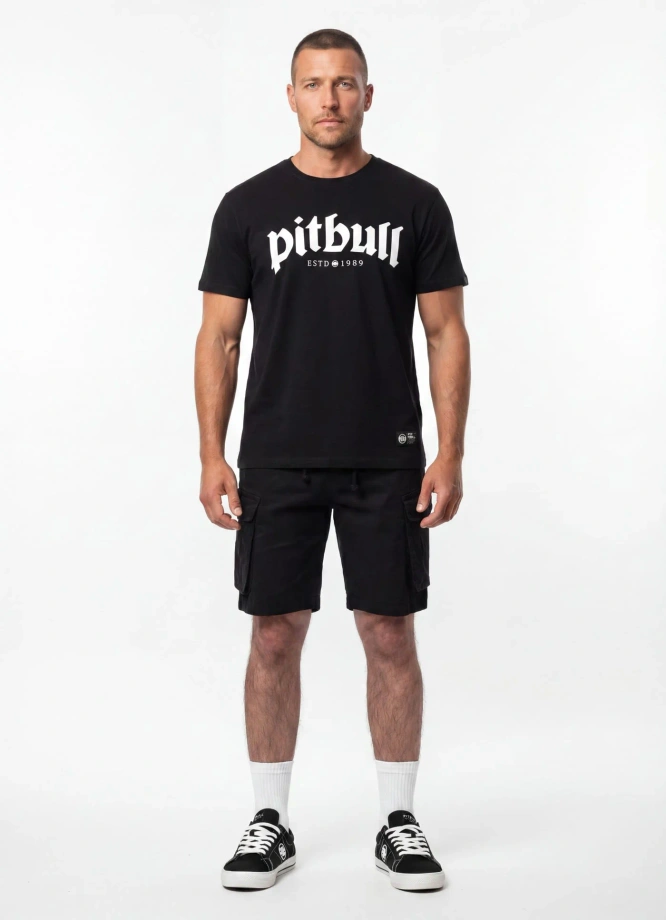 Koszulka męska T-Shirt Pitbull West Coast O'side czarny