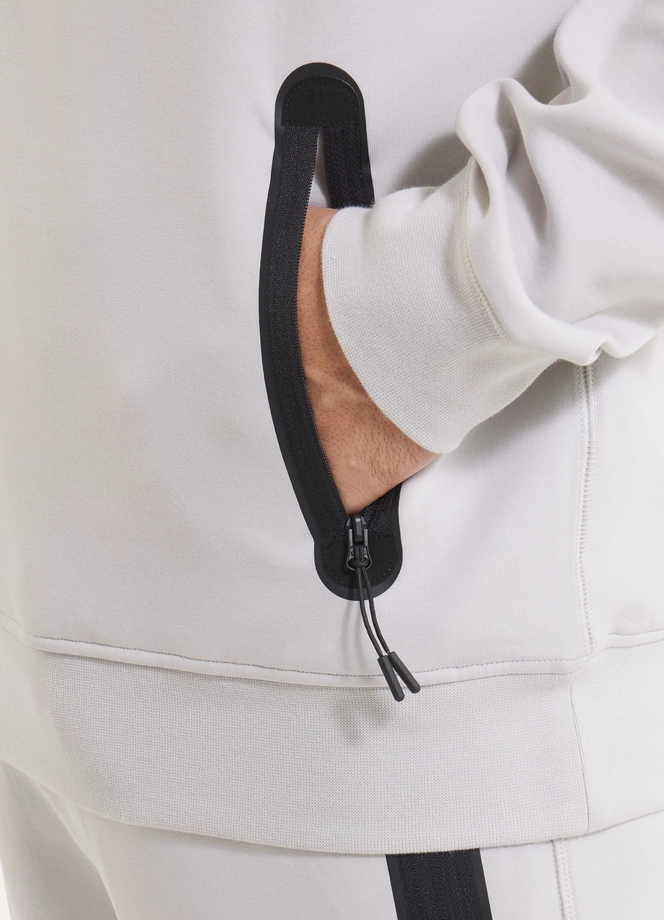 Bluza męska bez kaptura Pitbull Pit Bull Dogwood złamana biel