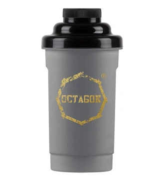 Shaker Octagon Logo grey/gold