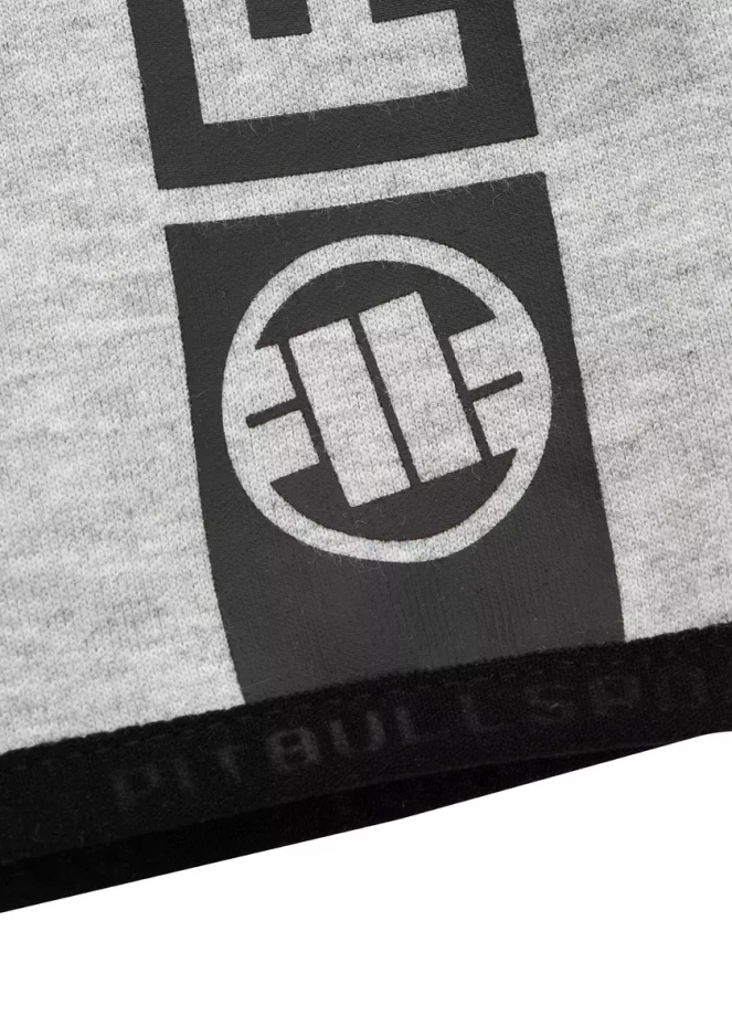 Spodenki szorty dresowe męskie Pit Bull Saturn Pitbull szare