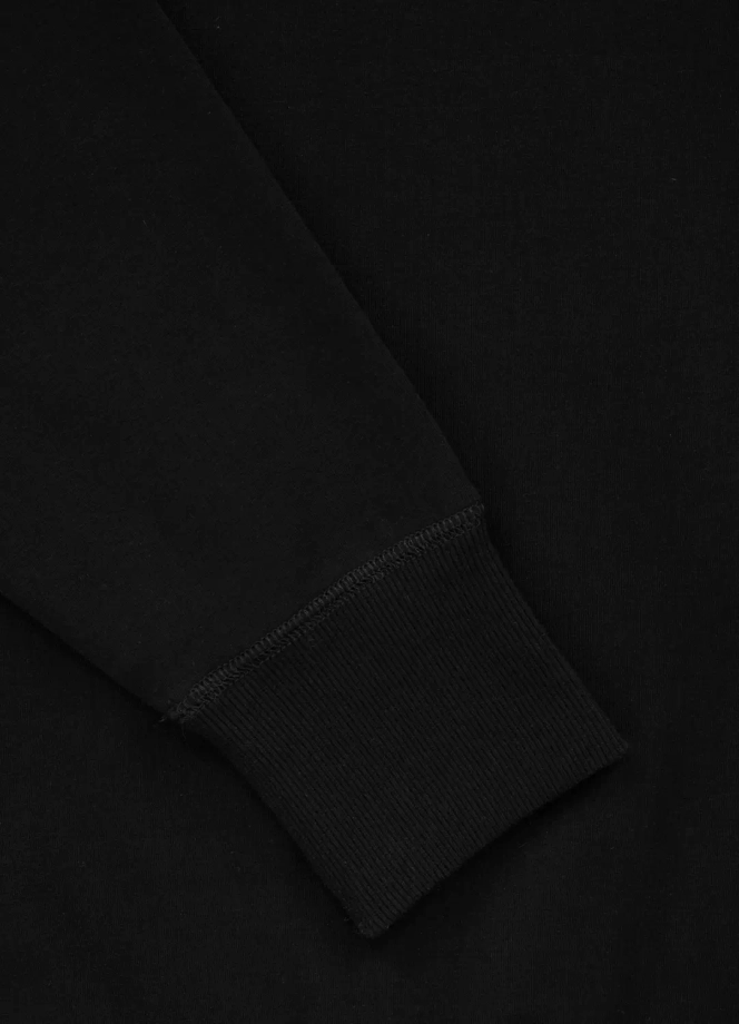 Bluza męska bez kaptura Pitbull Albion Pit Bull crewneck czarna