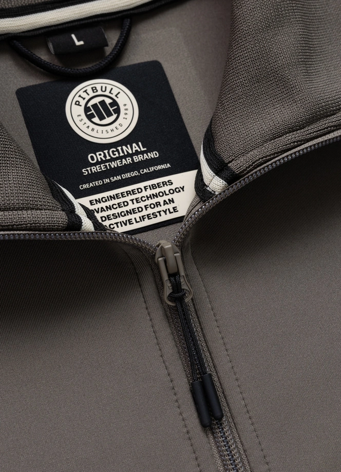 Bluza męska rozpinana Pit Bull Powers 26 taupe