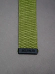 Pasek parciany Jigga Wear Simple Crown zielony