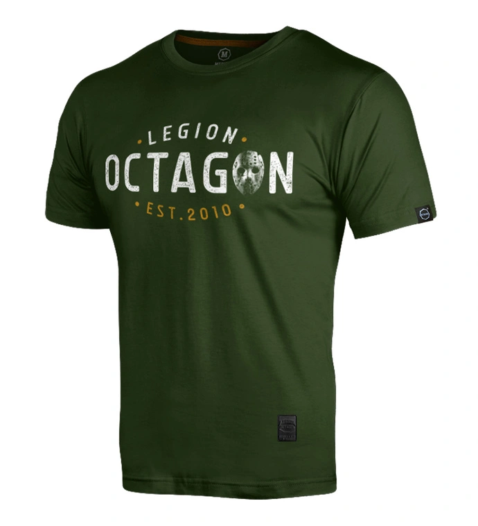 Koszulka męska T-shirt Octagon Let's Crash The Party zielona