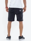 Spodenki szorty męskie jeans Jigga Wear Crown Pocket sprane czarne