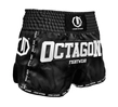 Spodenki Muay Thai Kickboxing Legion Octagon Future Premium czarno/białe