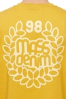 Koszulka męska t-shirt Mass Dnm Base Back żółta