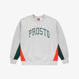 Bluza męska Prosto Klasyk Splork crewneck szara