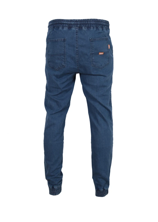 Spodnie męskie jogger jeans Elade niebieskie