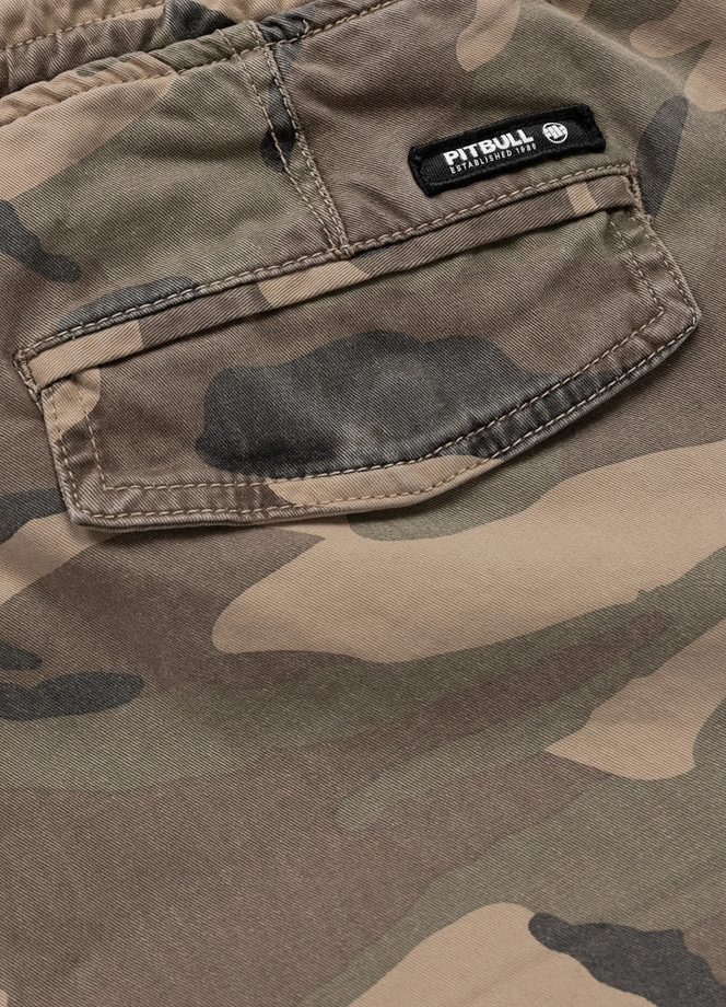 Spodnie męskie jogger bojówki Pitbull Proctor camo
