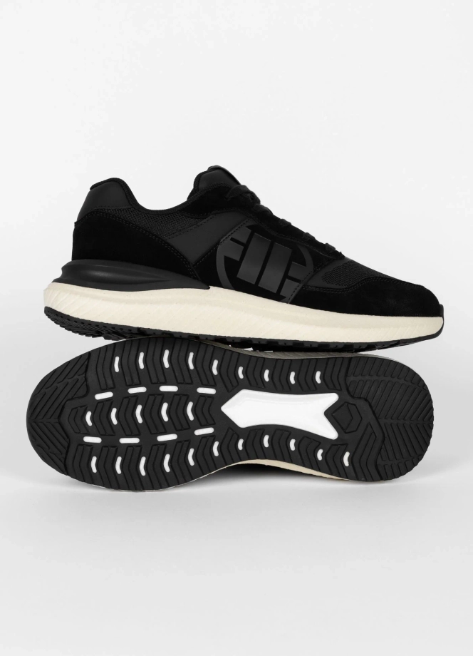 Buty sportowe sneakersy męskie Pit Bull Encino czarne