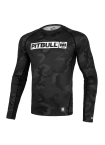 Koszulka męska rashguard Pit Bull Pitbull Longsleeve Net Camo Hilltop II 24 czarna