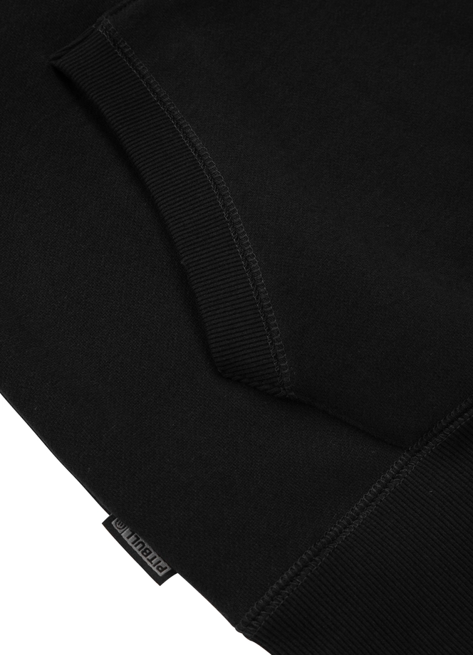 Bluza męska z kapturem Pitbull Pit Bull In Blue hooded czarna