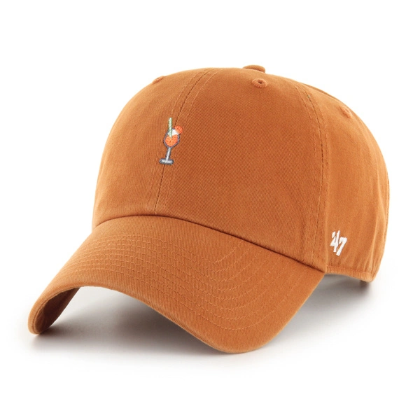 Czapka z daszkiem 47 Brand Holiday Summer Burnt Orange Clean Up pomarańczowa