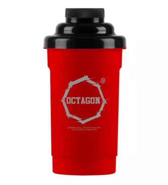Shaker Octagon Sharp czerwony