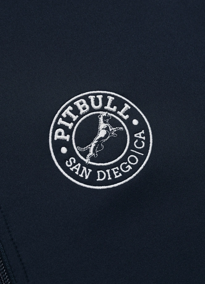 Bluza męska rozpinana Pit Bull San Diego CA granatowa