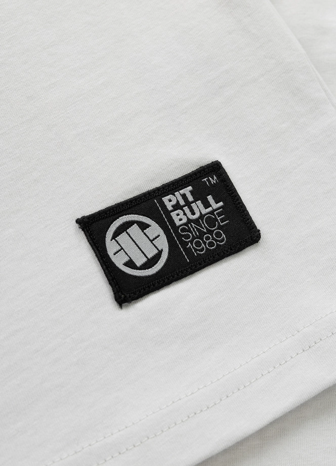 Koszulka męska T-Shirt Pit Bull Pitbull Skull Surf złamana biel