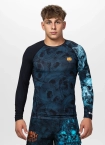 Koszulka męska rashguard Pitbull Longsleeve Guardian Angel czarna