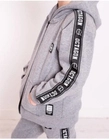 Bluza dziecięca Octagon Stripe Zip grey