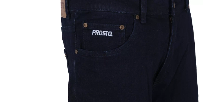 Spodenki męskie jeansowe Prosto Klasyk Epiz Baggy granatowe