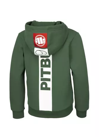 Bluza dziecięca Pit Bull Hilltop Hooded Pitbull zielona