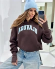 Bluza damska OLAVOGA PRECISE brązowa