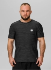 Koszulka męska T-shirt Pit Bull Performance Pro+ Casual Sport Small Logo czarna