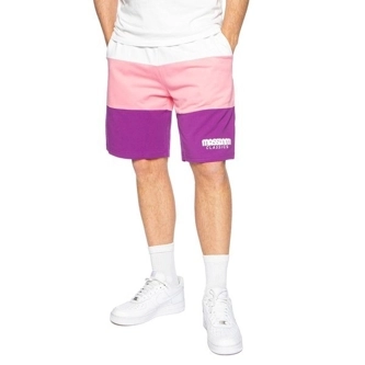 Spodenki Szorty Mass Denim Sweatshorts Zone pink/white