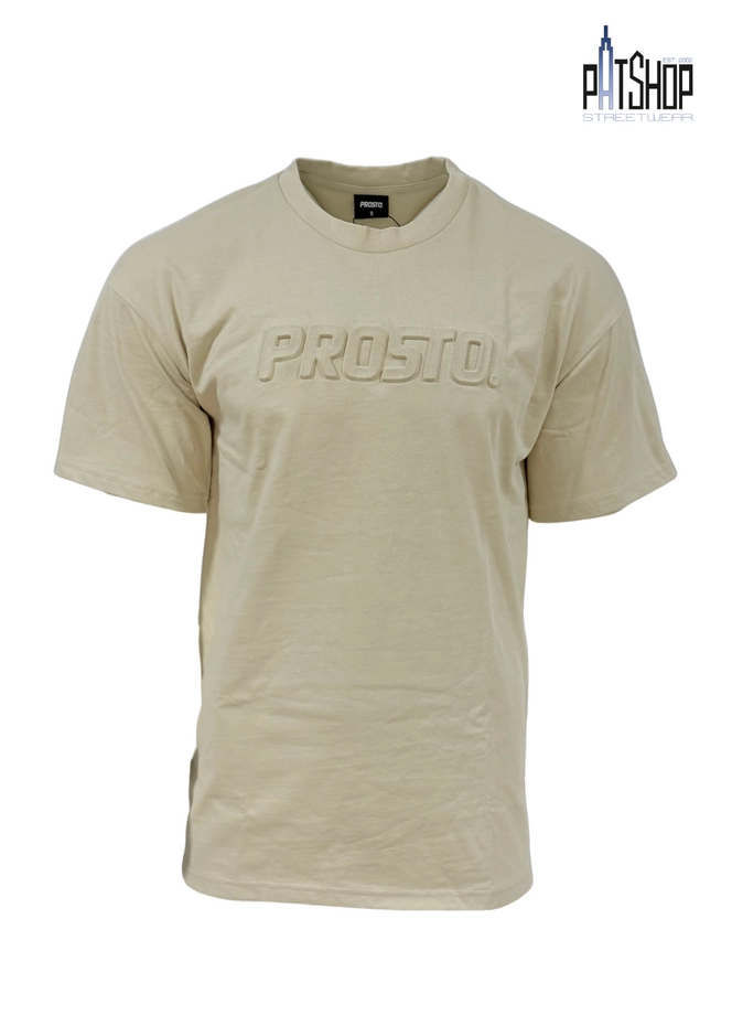 Koszulka męska t-shirt Prosto Zont beżowa
