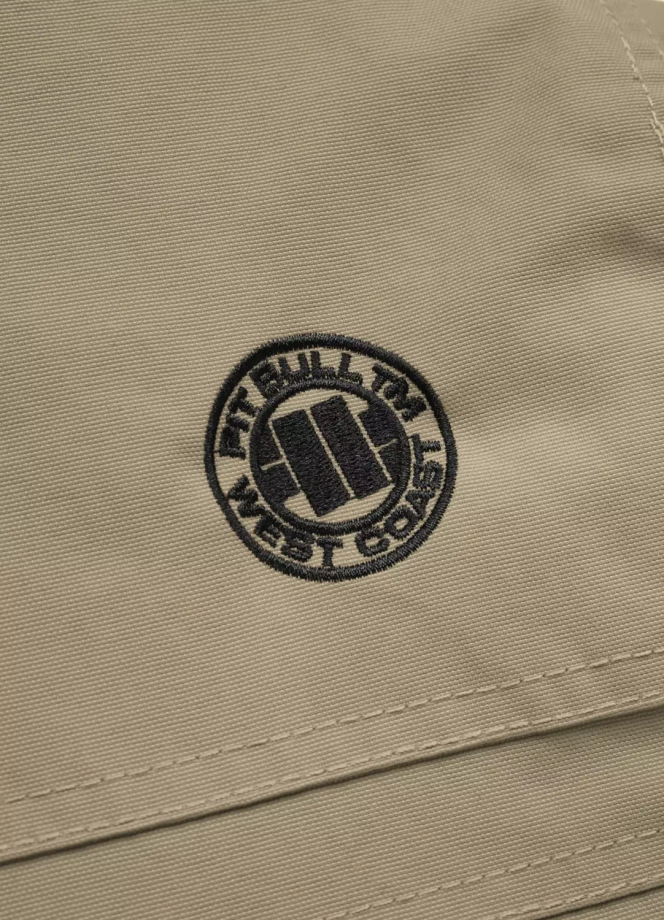 Kurtka zimowa męska Pit Bull Balboa II 24 Hooded Jacket beżowa