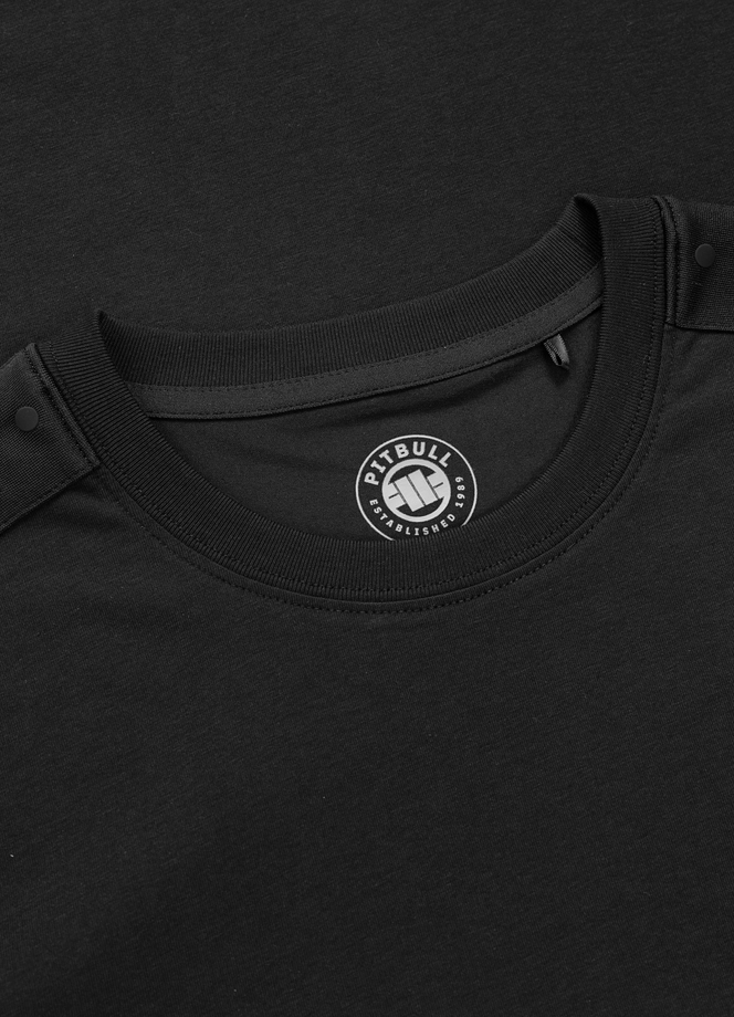 Koszulka męska T-Shirt Pitbull West Coast Tape czarno/czarna
