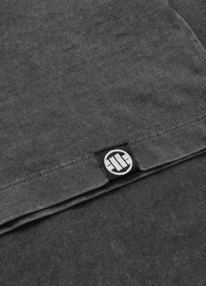 Koszulka damska T-shirt Pit Bull DoubleTrouble sprany szary