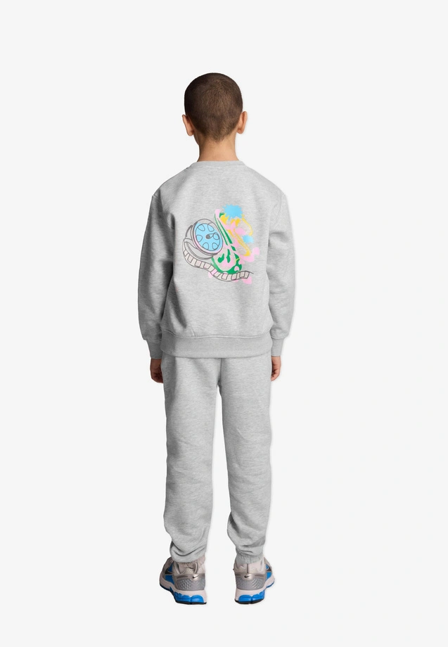 Bluza dziecięca Prosto Kids Taśma szara