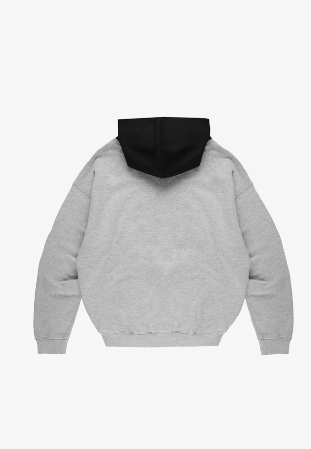Bluza męska z kapturem Prosto Splash Shield szara