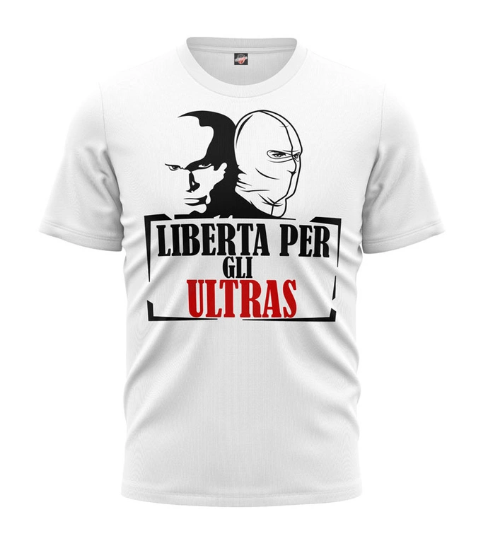 Koszulka męska T-shirt Public Enemy Liberta Per Gli Ultras biały