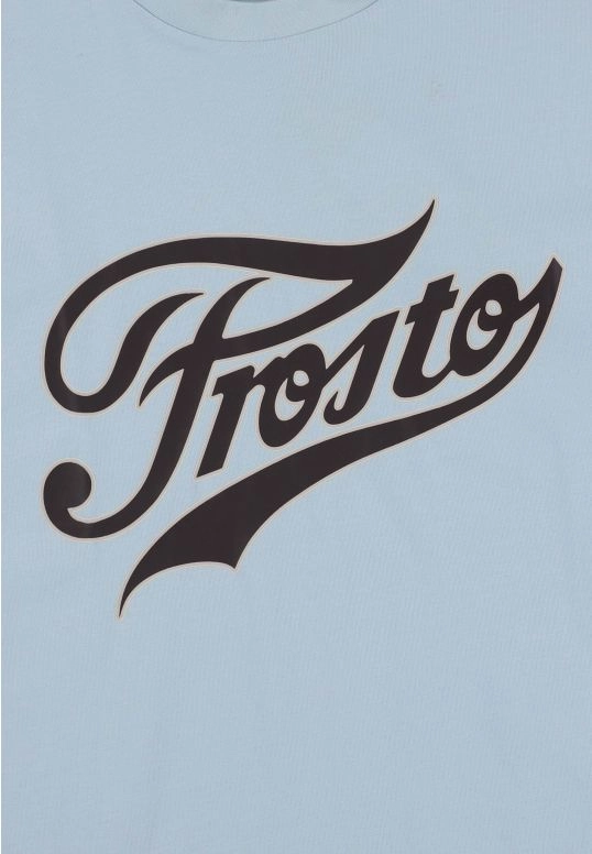 Koszulka męska t-shirt Prosto Varsity jasno niebieska