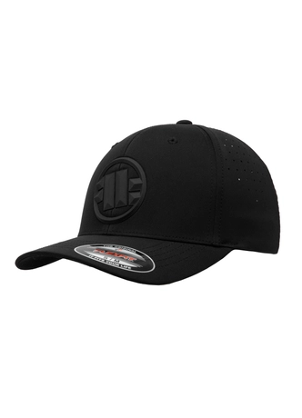 Czapka z daszkiem Full Cap Pit Bull Angle Welding 3D Logo czarna