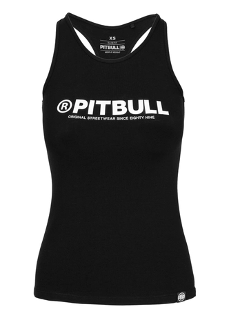 Koszulka Tank Top damski Pit Bull Pitbull R czarna